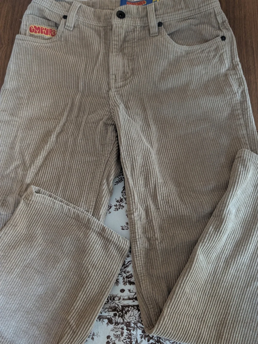 Empyre Tan Corduroy Kids Pants